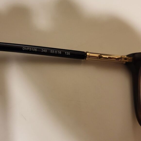 Diane Von Furstenberg Tortoise Shell Glasses - Picture 6 of 7